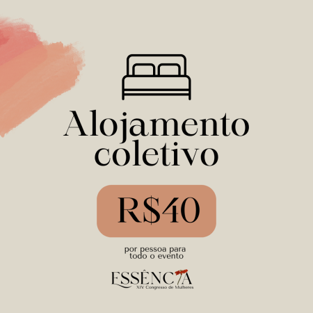 Hospedagem Alojamento Coletivo